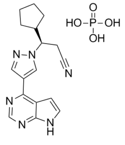 Ruxolitinib Phosphate (INC-424, INCB-18424, INCB-018424, Jakafi and Jakavi) 1092939-17-7